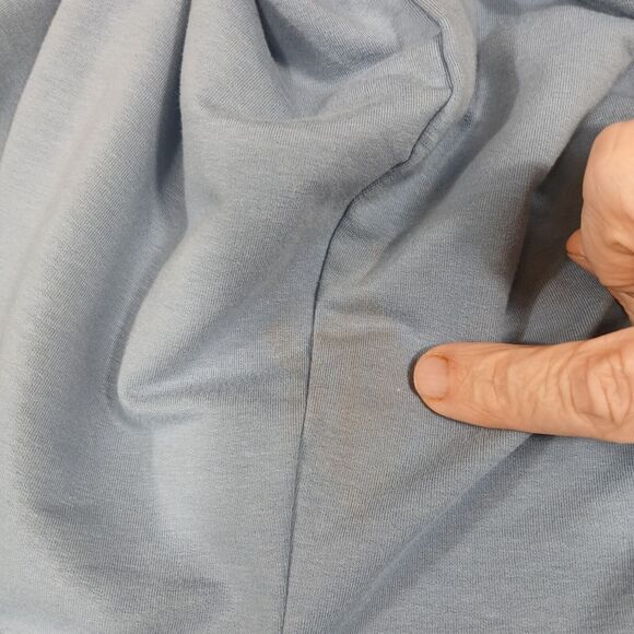 Bass Pro Natural  Reflections Blue Hooded Fleece Jacket Mens‎ L Full Zip Pockets - Picture 3 of 12